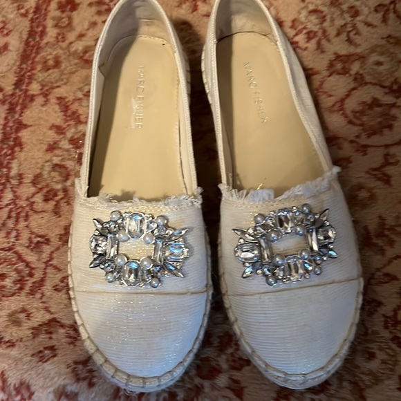 Marc Fisher Shoes - Marc Fisher metallic canvas sparkle shoes